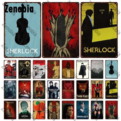 Movie Actor Metal Poster Plaque Tin Sign Vintage Metal Painting Wall Art Home Decoration Wall Stickers for Bar Pub Club Decor