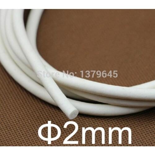 2mm dia. diameter Silicone foam round bar,Silicone foam strip,10 meters length