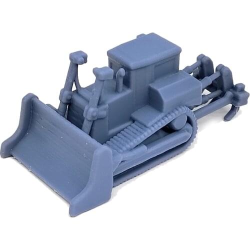 Outland Models Military Scenery Structure Heavy Duty Vehicle-Bulldozer 1:87 HO Scale