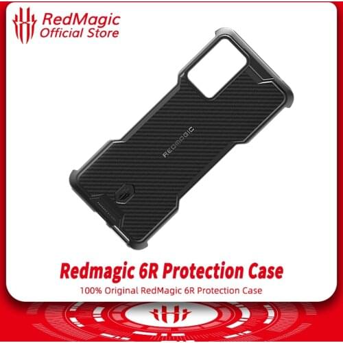 Original Nubia Protective Case for RedMagic 6 6Pro 6R Handle Case Ultra-thin Shockproof Cover for Red Magic 6Pro Protective Case