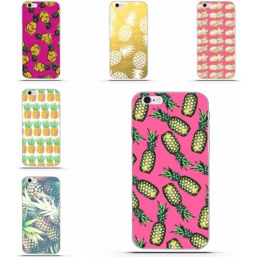 Retail Wholesales Pineapple On Pink For Moto G G2 G3 For HTC Desire 530 626 628 630 816 820 One A9 M7 M8 M9 M10 E9 Plus U11