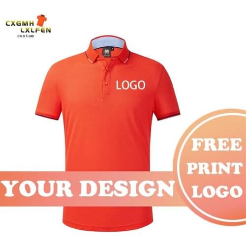 POLO shirt high-end custom class uniform overalls T-shirt advertising cultural shirt printing logo printing DIY brand text