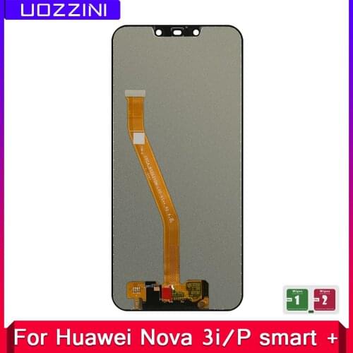 LCD For Huawei Nova 3i / P Smart Plus ( P Smart+ ) INE-LX1 L21 Display with Frame Touch Screen Digitizer Assembly Replacement