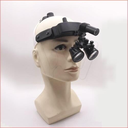 Dental surgery Otolaryngology Plastic surgery LED headlight with loupes 3.5X