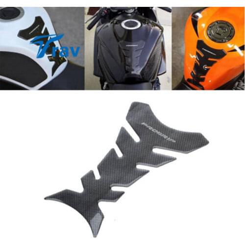 2 pcs Universal Motorcycle CBR YZF GSXR Oil Tank Pad Fish Bone Protector Decal Sticker