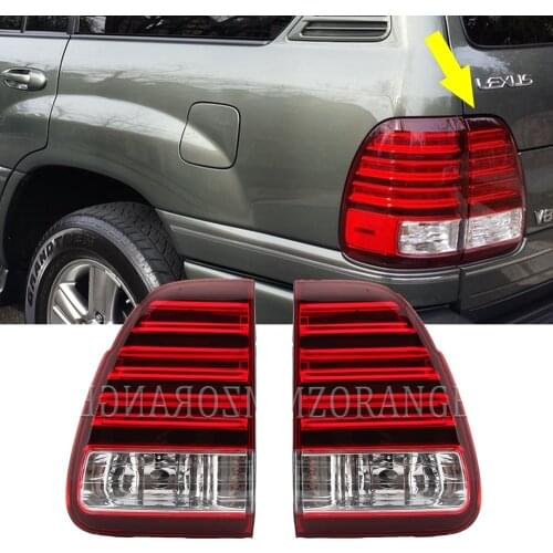 MZORANGE Tail Light For Lexus LX470 2006 Taillights Tail Brake Stop Light Fog Light Fog Lamp rear bumper light Turn Signal lamp