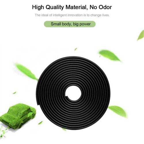 Protection Rubber Trim Car Shape for Audi BMW Volkswagen Ford SUV Car Door Edge Scratch Plate Seal Strip