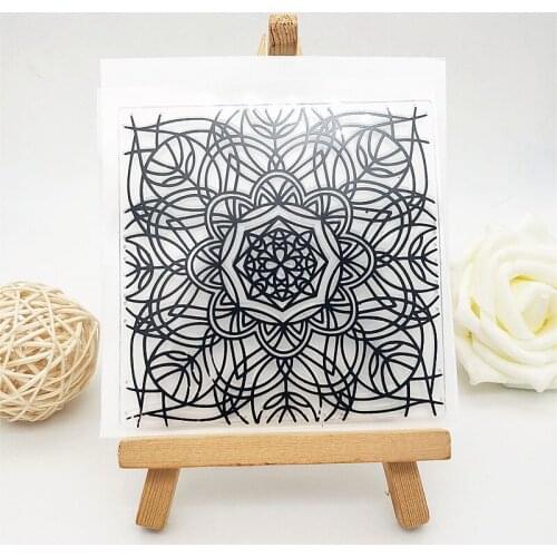 10x10cm Figure Clear Stamps Transparent Seal Silicone Seal TPR Christmas Wedding Roller Stamps DIY Scrapbook Album Card