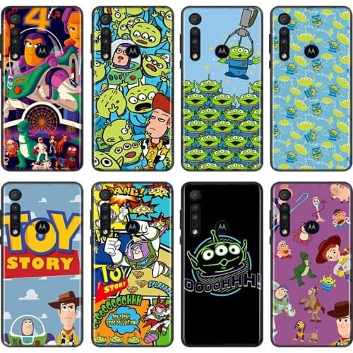 Toy Story Animation For Motorola One Marco Hyper Fusion Plus G9 G8 G 5G E7 E6 Edge Plus Play Power Lite Phone Case