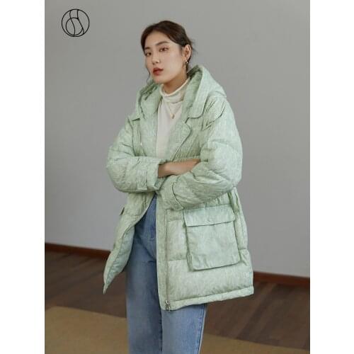 DUSHU Women's White Jackets
