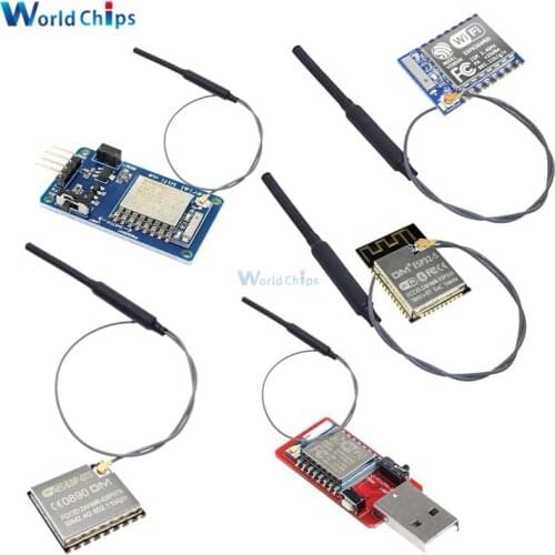 ESP32-S CH340 ESP8266 ESP-07 ESP-07S WIFI Bluetooth Module with 2.4G Wireless Antenna IPEX Connector for Arduino