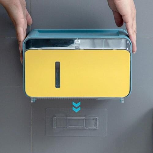 Creative 1 Set Eco-friendly Household Tissue Box Multifunctional Napkin Box Space Saving for Living Room