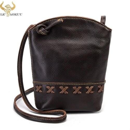 Hot Sale Natural LEATHER Famous Brand Luxury Ladies Small Purse and handbag Shoulder bag Women Designer female elegant bag 109