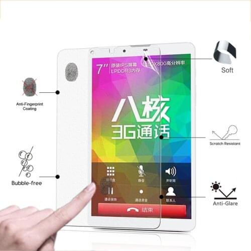 BEST Anti-Glare Matte protective Film For Teclast P70 3G 7.0" tablet pc Anti-Fingerprint Screen Protector coverwith clean cloth