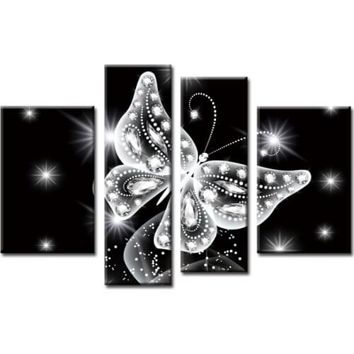 Full square drill multi painting 5d diy diamond painting crystal butterfly kit 3d diamond embroidery decorative artwork