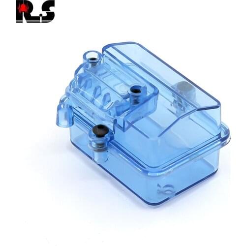 Newest Blue Plastic Waterproof Receiver Receiving Box for Huanqi727 / Slash RC Car Remote Control Accesory
