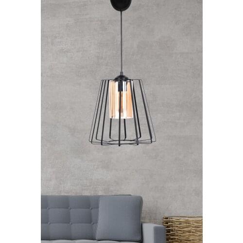 Saint Belisama Chata Single Pendant Lamp Black Chandelier