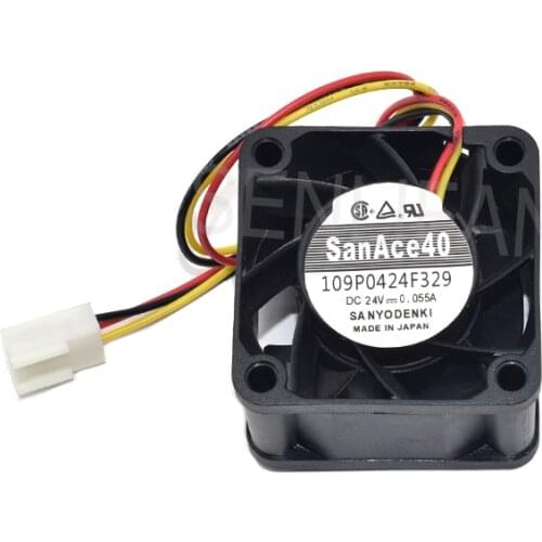 For 109P0424F329 24V 0.055A Original Authentic 4CM Server Fan