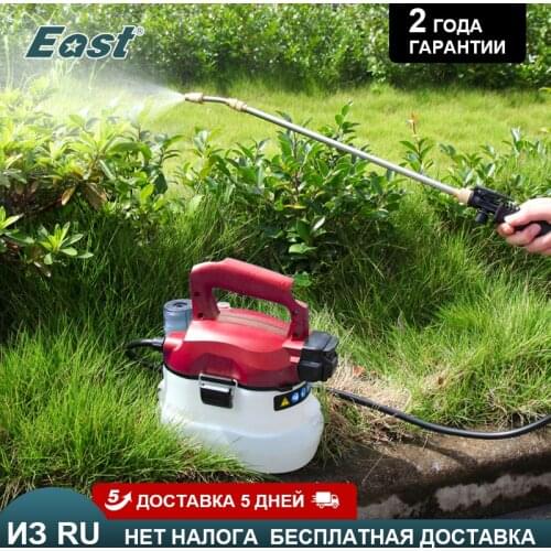 East Electric Power 4L Sprayer Sprinkler 20V Portable Mist Duster Farm Watering Spraying Machine Pump Irrigation Garden Tools