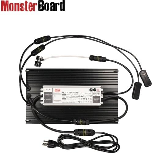 Lg 395nm Led 120W uv Booster Led Grow Light Monster Board V4 Samsung Lm301H 3000K/3500K Cree For Greenhouse Plant