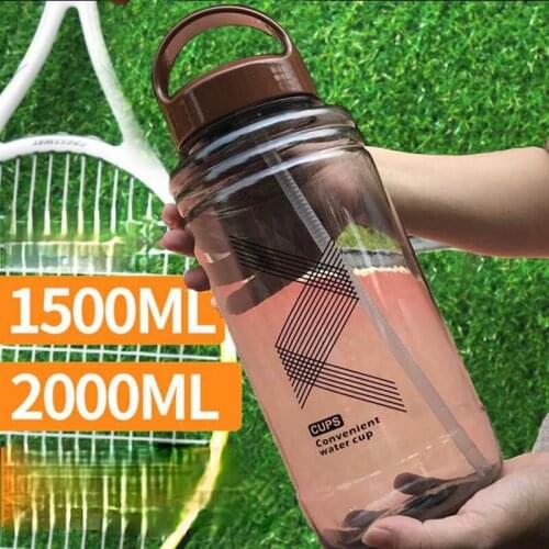 Outdoor Water Bottle with Straw Sports Bottles Leak Proof Eco-friendly Children School With Lid Hiking Camping Plastic BPA Free3
