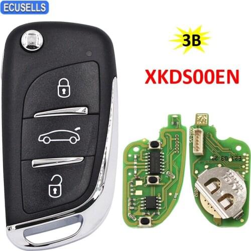 Xhorse XKDS00EN 3 Buttons XK Series Universal Wire Remote VVDI Remote Car Key DS Style For VVDI2 / VVDI Mini / Key Tool Max