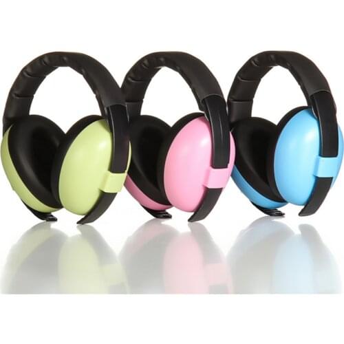 1PC Adjustable Ear Protection Ear Muffs Anti-noise Soundproof Earmuffs For Baby Infant Kids Hearing Protection Earmuff Ear Plugs