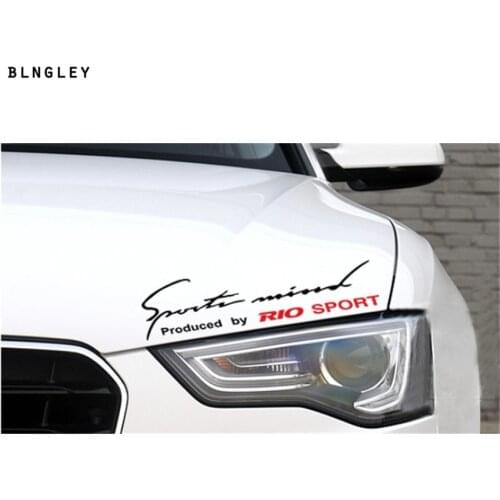 Free shipping 1pc car stickers of Car headlights head light brow for 2005-2018 KIA RIO K2 car accessories