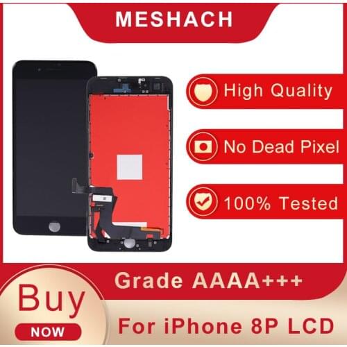 Mobile Cell Phone LCDs Display New Original Repair Parts For iPhone 8P Touch Screen Replacement Assembly Digitizer No Dead Pixel