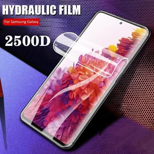 Hydrogel Film Screen Protector For Samsung Galaxy S7 edge S10 S20 S9 Plus Ultra For A50 A51 A70 A30S S10E Soft Screen Protector