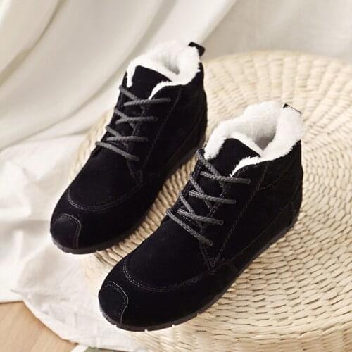 2020 Women New Snow Boots High Top Cotton Shoes Women Winter Boots Warm And Velvet Short Boots