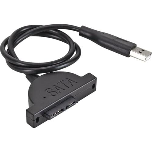 New Laptop CD-ROM 13Pinsata Transfer USB Tuning 6P+7P SATA Transfer USB2.0 Easy Drive Over Hard Drive Reader Wholesale