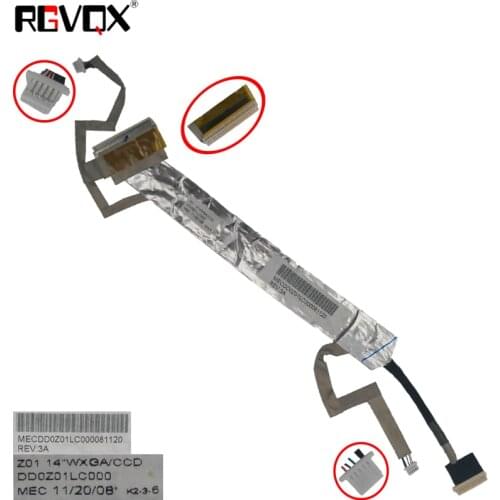 New LCD LED Video Flex Cable For ACER Aspire AS4520 4720 AS4220 as4320 Z01 Z03 P/N DD0Z01LC000 LCD LVDS CABLE