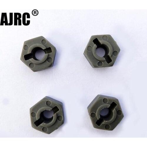Plastic hexagon wheel hub fixed installation adapter 13021 RC auto parts 1/10 YIKONG YK YK4101PRO RC auto parts