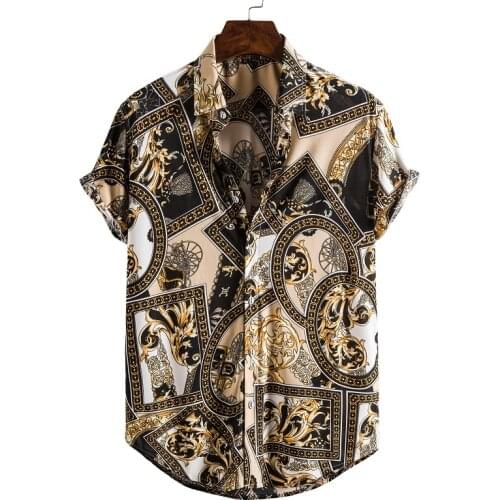 Gran oferta 2021 novedad de verano la ropa de los hombres americana europea de tendencia Retro camisa chaqueta de los hombres ca