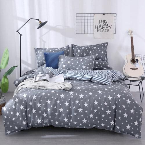 30 3 PCS Bedding Set King Duvet Cover/ Quilt Cover/comforter Cover + 2 Pillowcase Bed Cover Size 150*200/180*220/200*230/220*240