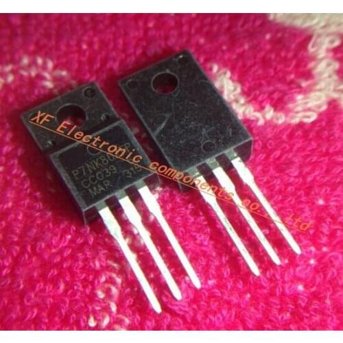 50PCS P7NK80 P7NK80ZFP STP7NK80ZFP p7nk 80 nk80 TO-220F 800V 1.5OHM 5.2A Power MOSFET