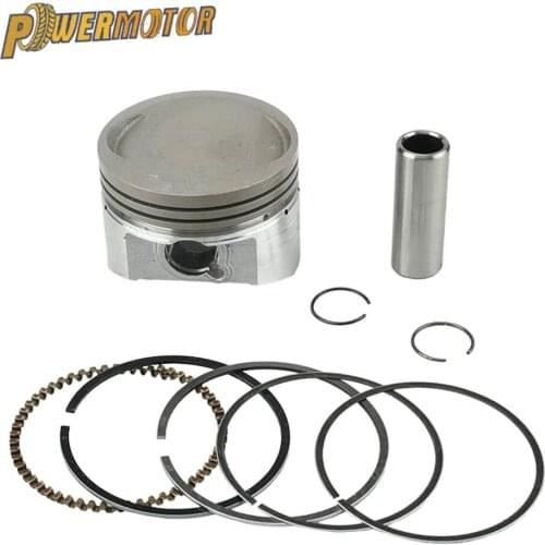 56.5mm Motorcycle Piston 15mm Pin Piston Set For Lifan 150cc Horizontal engines Dirt Pit Bike ATV Engine Parts