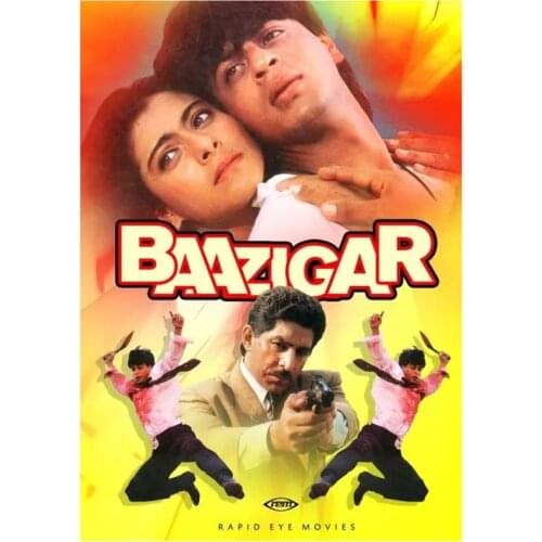 5D DIY Full Round/Square Diamond Painting Baazigar Movie Poster 3D Embroidery Cross Stitch Rhinestone Mosaic Home Decor Y1468
