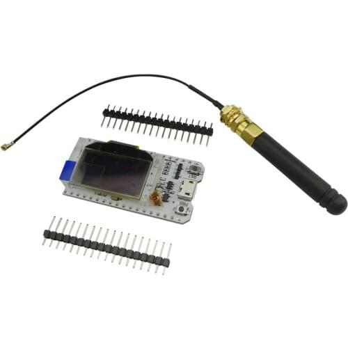 Aihasd 0.96" OLED ESP32 WIFI Bluetooth Lora Development Board 868MHz SX1276 Lora Kit 32 Module IOT for Arduino