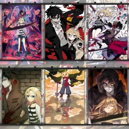 Diamond Embroidery Anime Diamond Painting Angels of Death Rachel Gardner Isaac Full Square Cross Stitch Kits Home Decoration