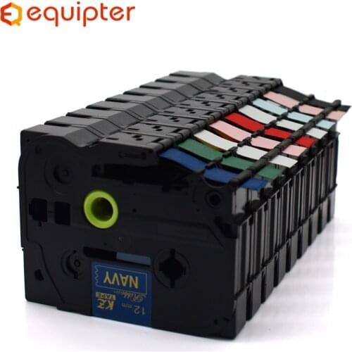 Tze-R231 Satin Ribbon Tapes compatible Brother p-touch printers tze-RE34 tze-RN34 tze-RW34 tze-RG34 TZE R231 for pt-d200 d210