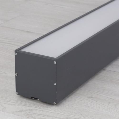 Free Shipping Cost led pendant light, office linear led light, suspended led linear light 600/900/1200/1500mm