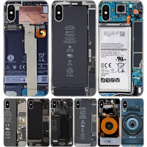 Camera Battery Calculator Phone Case for Apple Iphone 11 12 X Xs Pro Max Mini XR 7 8 6 6s Plus 7G 6G 5G 5S 5 SE +Shell Cover Coq