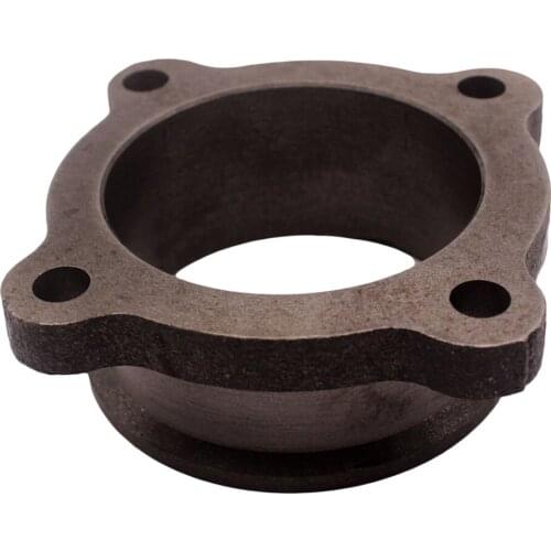 2.5" 4 Exhaust Downpipe Flange To 2.5" Inch V-Band Adapter Adaptor