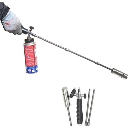 Large Power Gas Torch Oxygen Equal-Pressure Handle Cutting Gun For Outdoor Camping Butane Igniter Gas Flamethrower Flame Gun