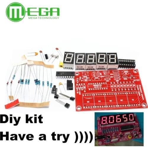 DIY Kits RF 1Hz-50MHz Crystal Oscillator Frequency Counter Meter Digital LED tester meter