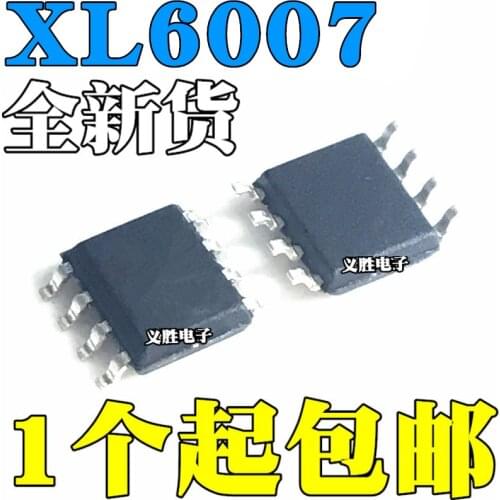 New and original XL6007E1 XL6007 SOP8 2A 60V 400khz BOOST DC power supply Booster high power dc power supply IC chip, 400 KHZ m
