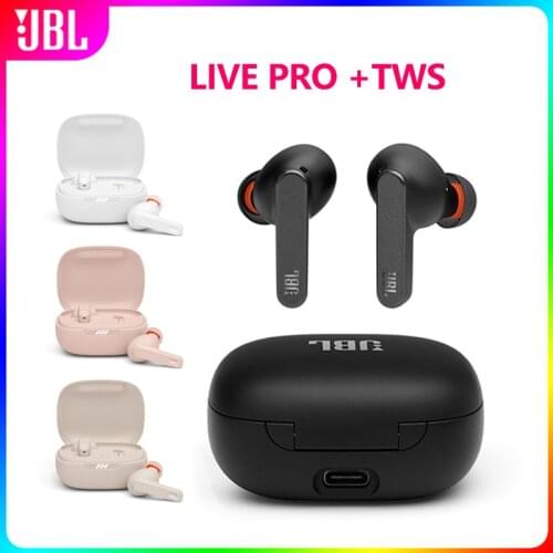 Original JBL LIVE PRO+ TWS Bluetooth Wireless Earphone Sports Earbuds Deep Bass Headphones Waterproof Headset with Charging Case