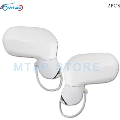 MTAP 1Piar 3Pins Exterior Side Rearview Mirror Assy With Lens Adjust For Honda For Civic FA1 FD 2006 2007 2008 2009 2010 2011